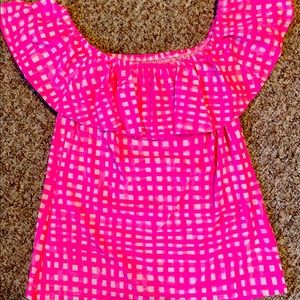 Lily Pulitzer off the shoulder top